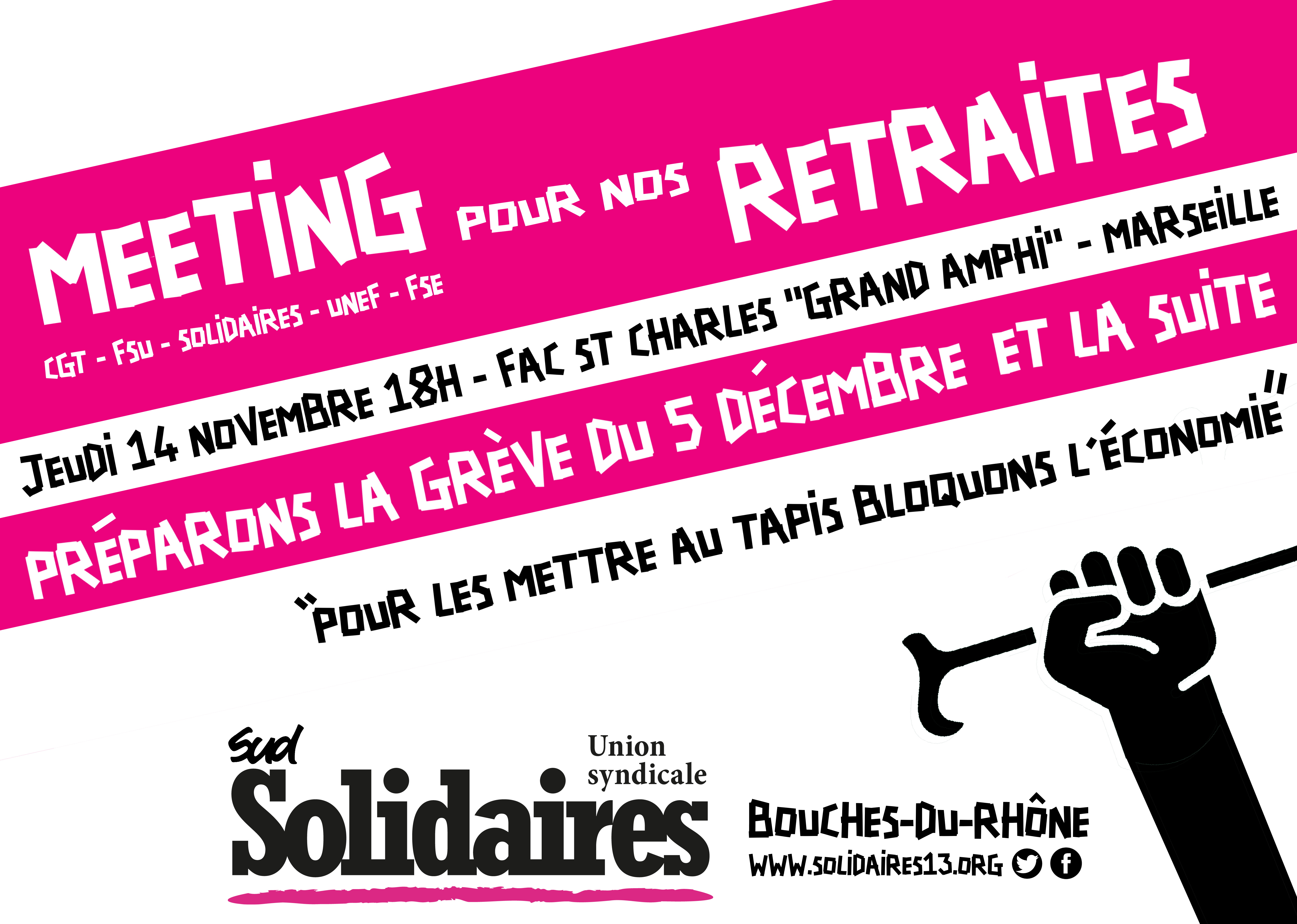 Meeting retraites solidaire 13