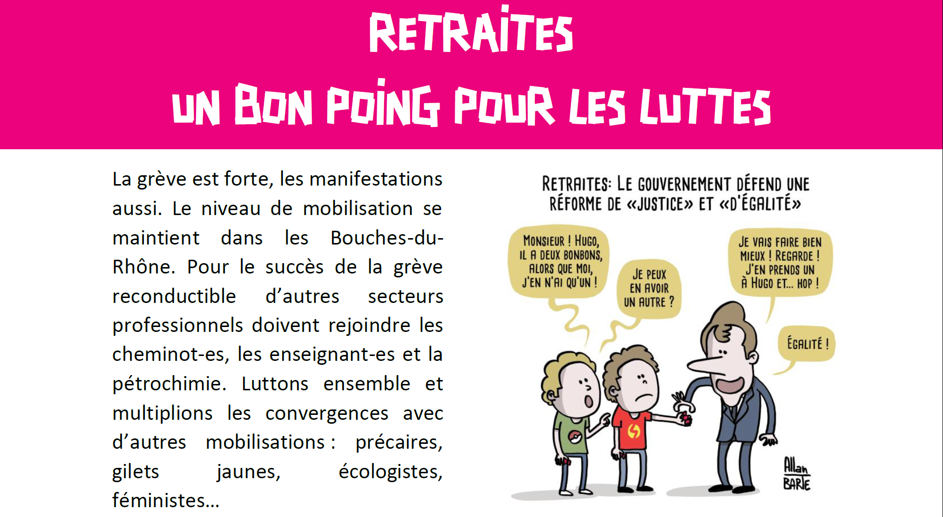 retraites un bon poing