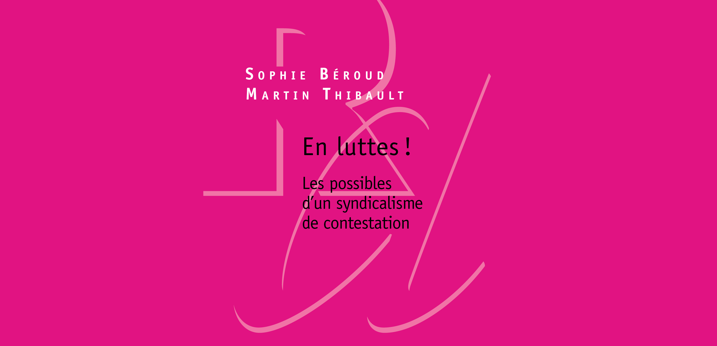 couverture du livre en luttes !