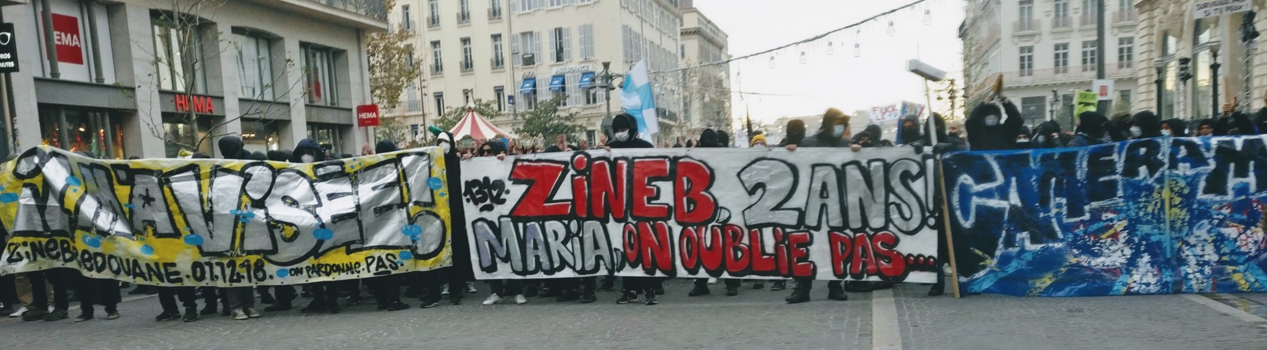 zineb manif