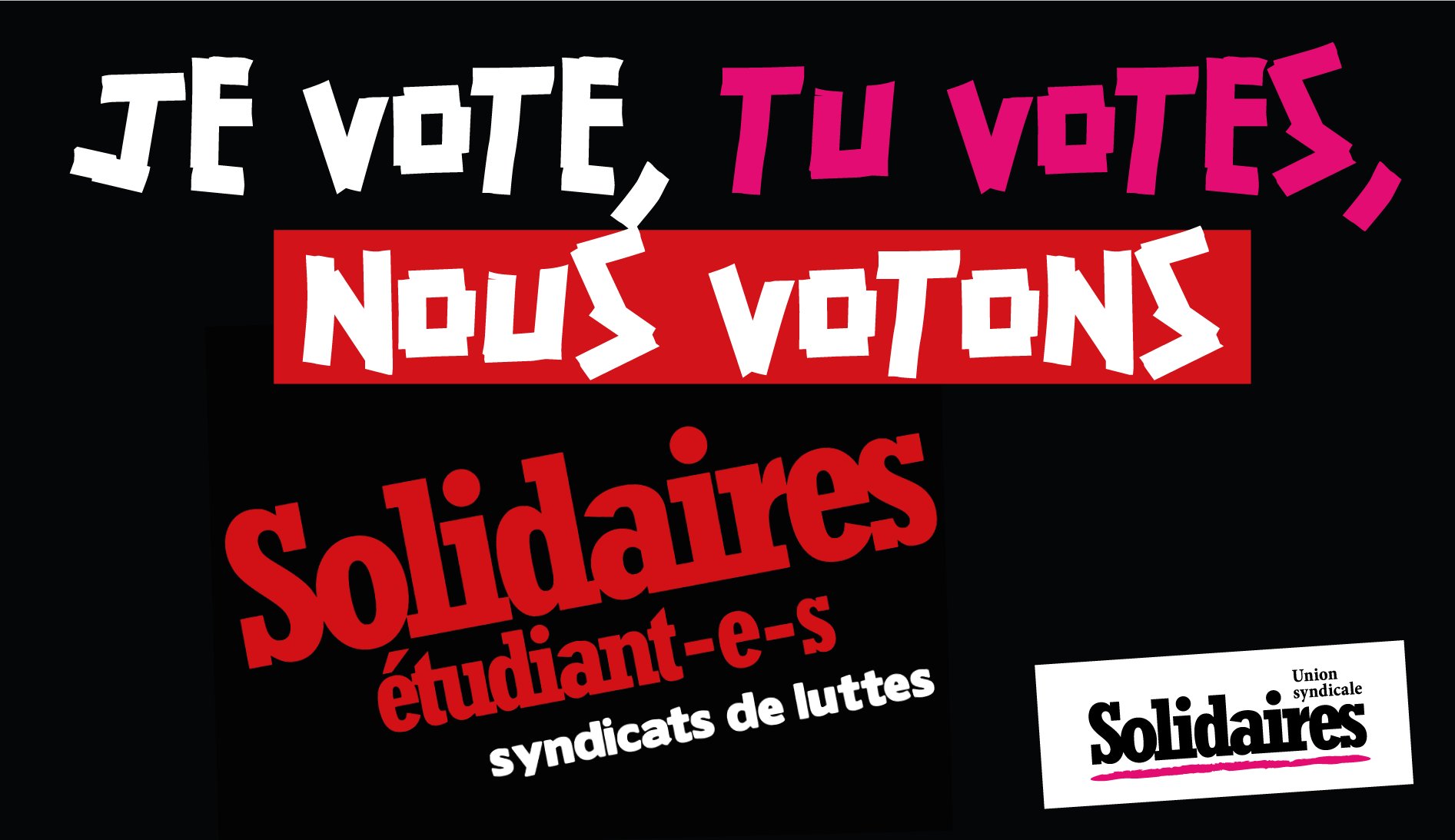 vote solidaires etudiant