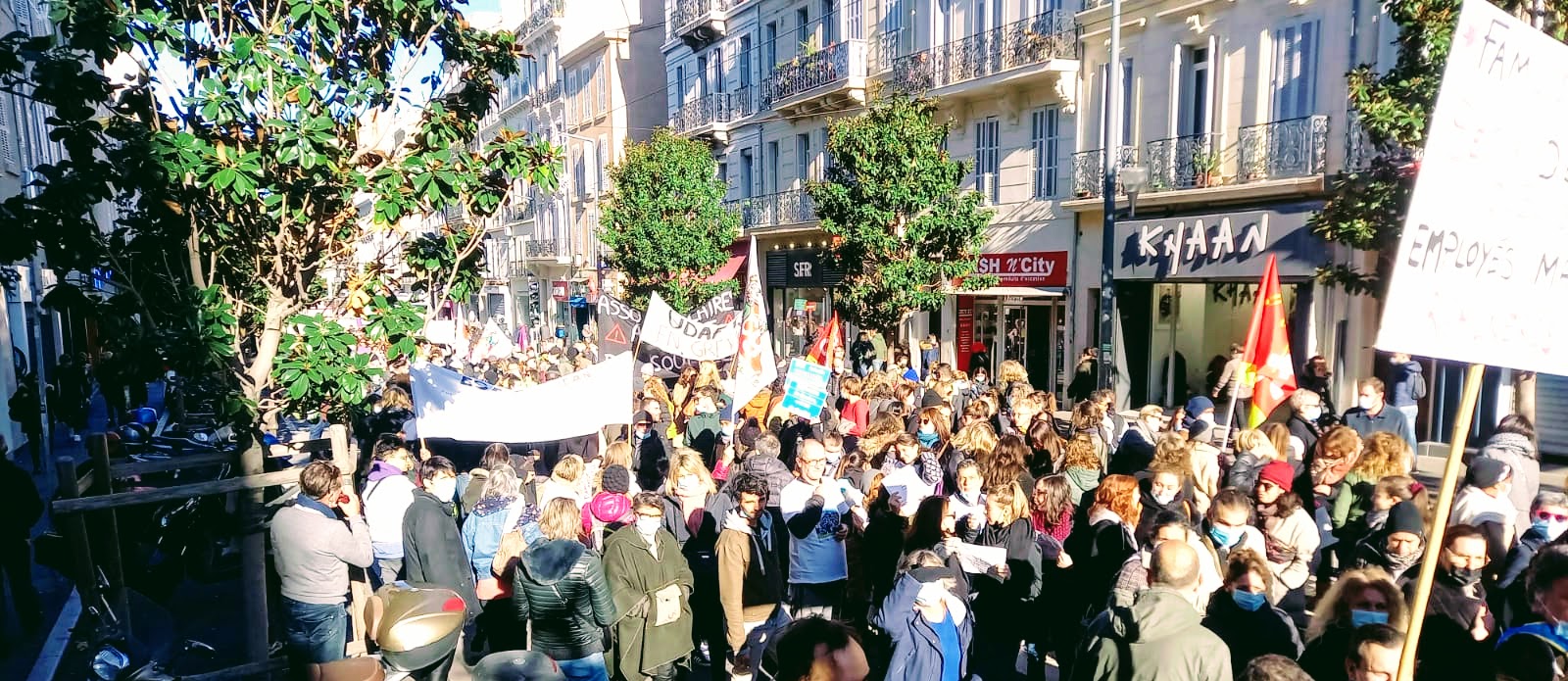 manif social 7 decembre 2021