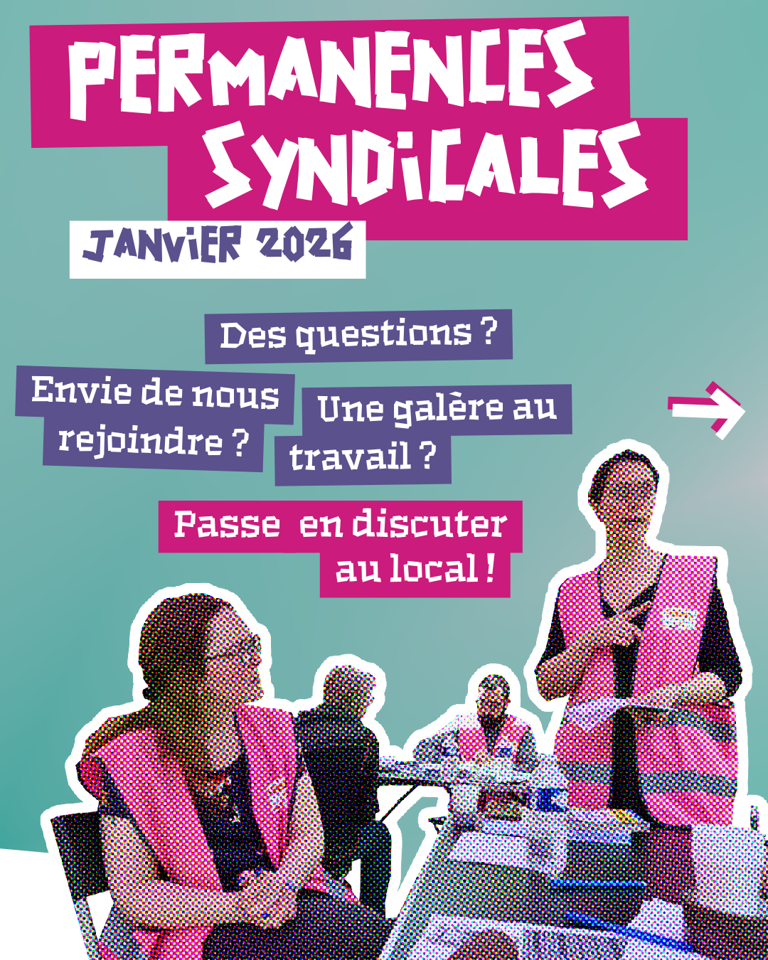 Permanences du mois de janvier 2026